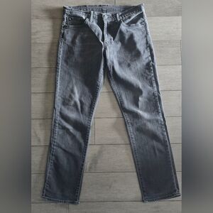 Levis 511 Charcoal Grey Stretch Jeans  Sz 33"x30"